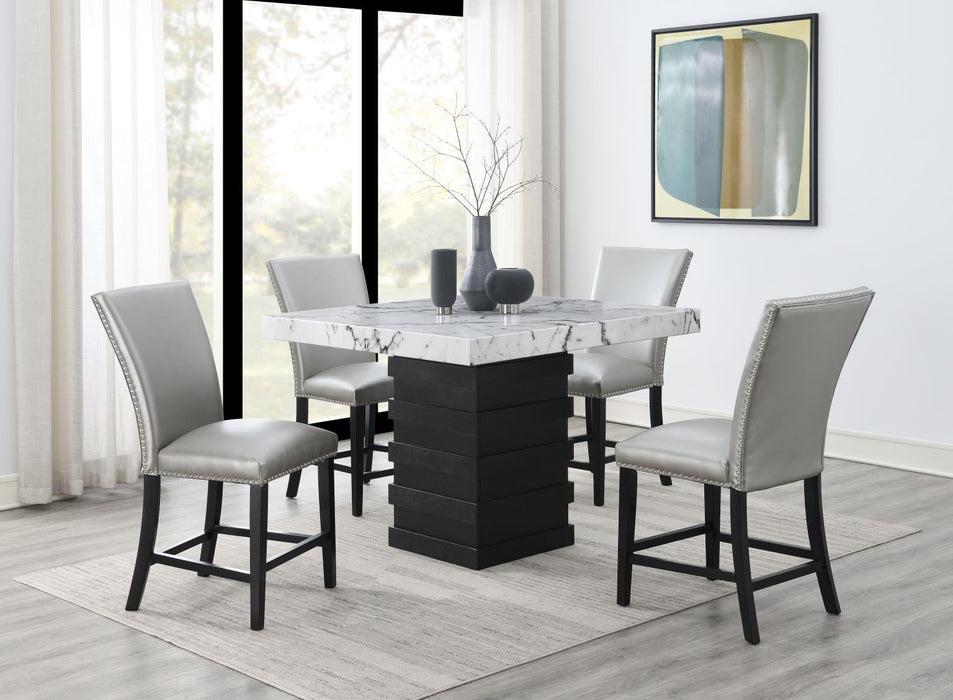 D138 Counter Table-4 Chairs