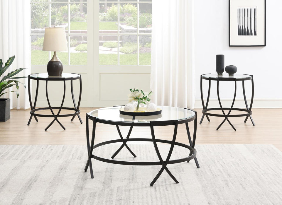 T275 Pepper Coffee Table-2 End Table