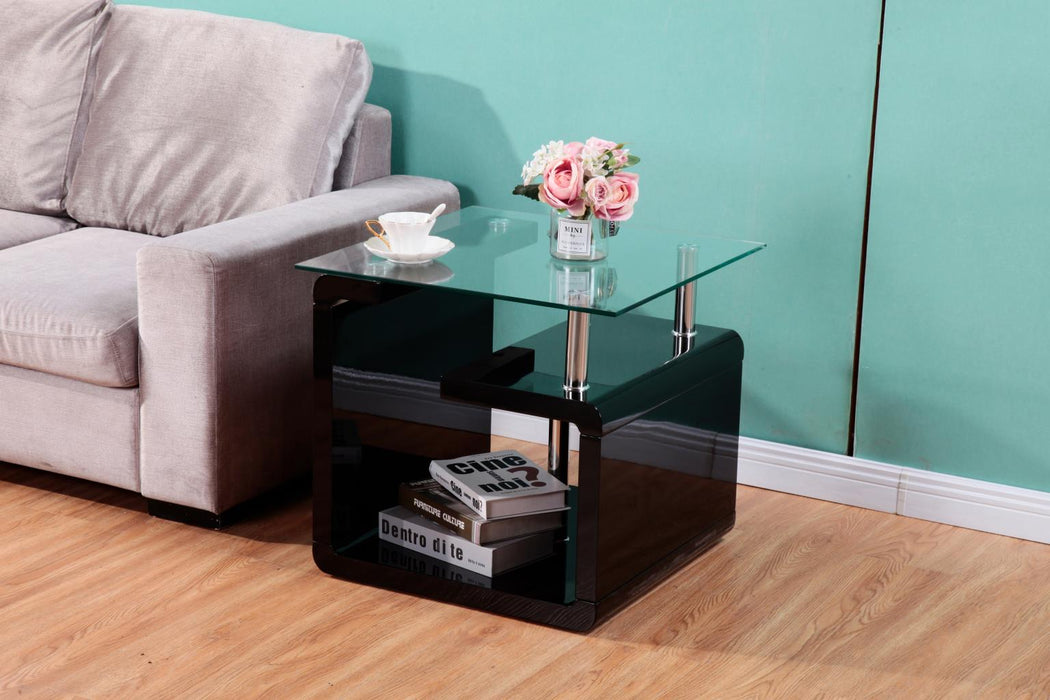 T307 Black Coffee Table