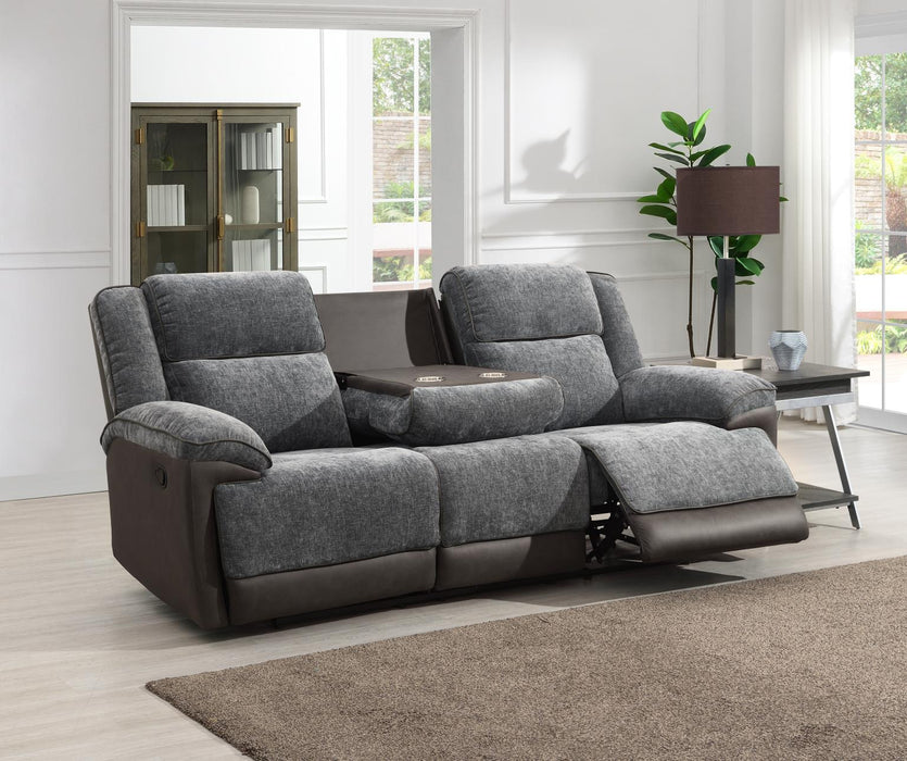 Gray Motion Loveseat