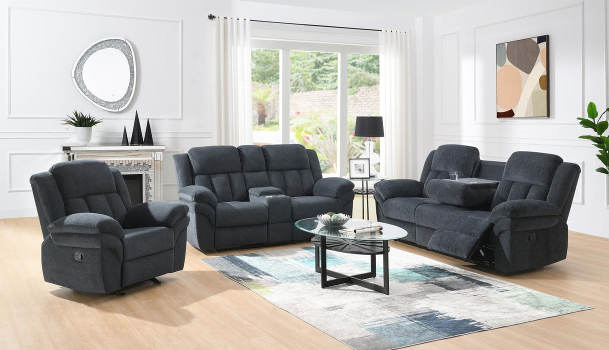 Gray Motion Loveseat
