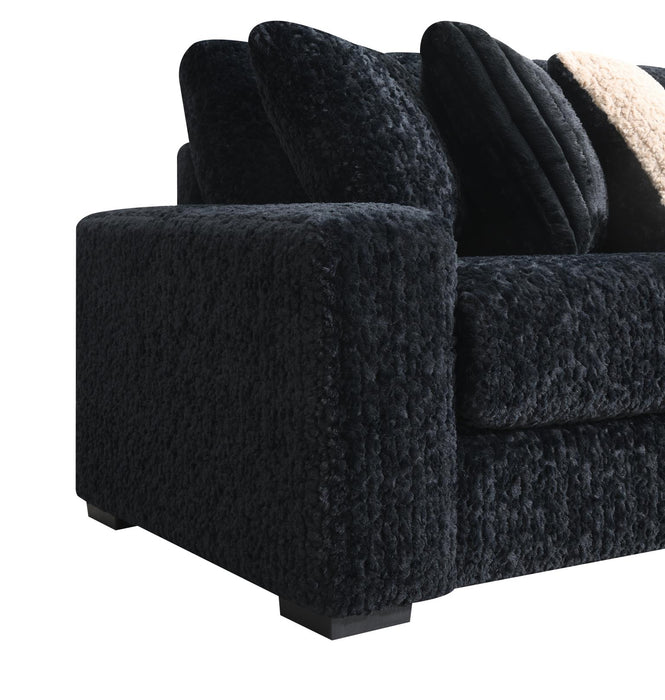 Black Corduroy Console
