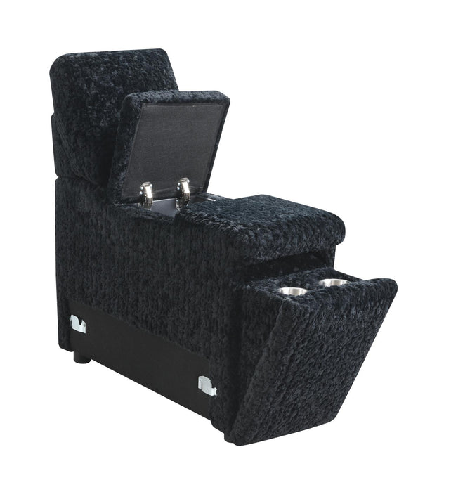 Black Corduroy Console