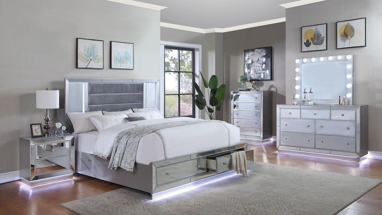Olivia QUEEN BED - B028-Q