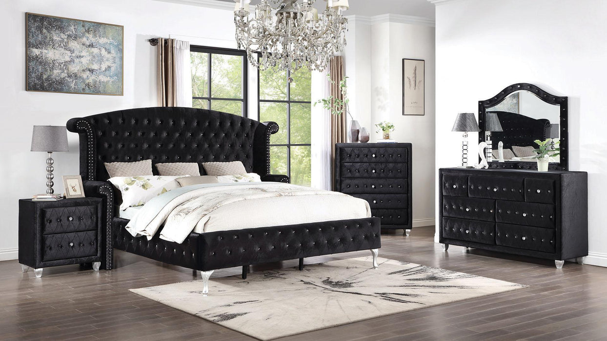 Melania QUEEN BED - B038-Q