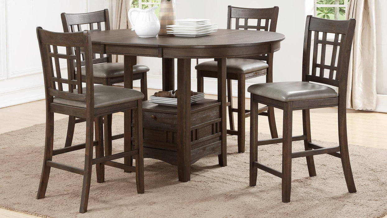Tullia TABLE & 4 CHAIRS - D125