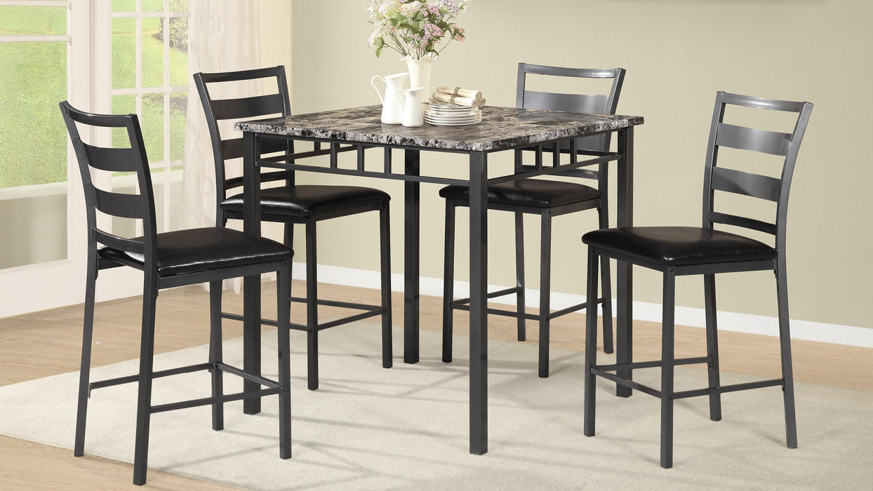 Bernice Table & 4 Chairs - D761
