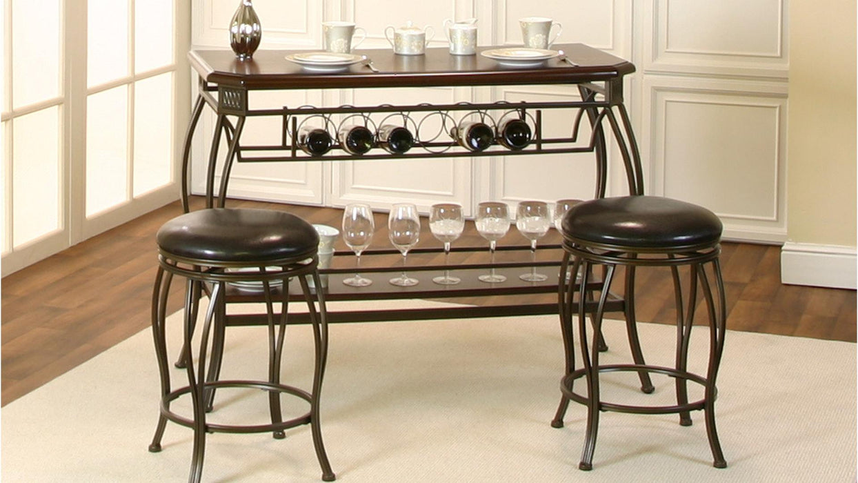 Blossom BAR UNIT & 2 STOOLS - D901