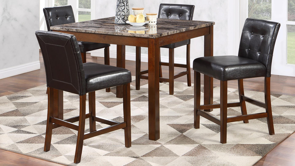 Jazlyn COUNTER TABLE W/ 4 CHAIRS - D203-5