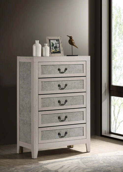 King Bed Frame - Dresser - Mirror - Chest - Nightstand
