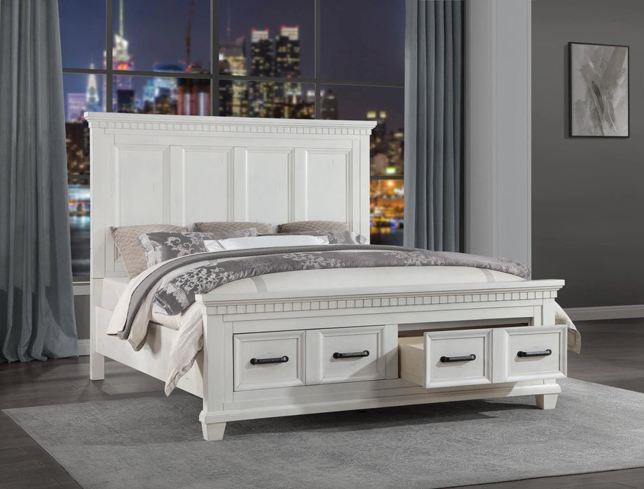 B078 White Bed
