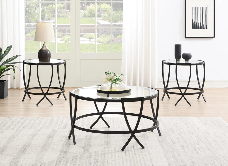 T275 Pepper Coffee Table-2 End Table