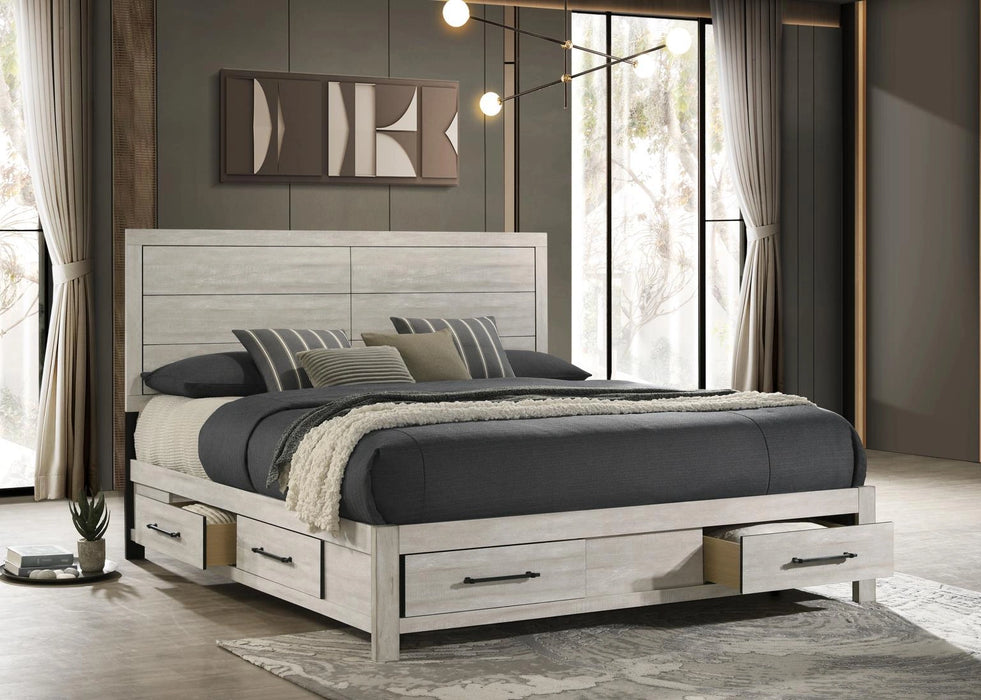 King Bed Frame - Dresser - Mirror - Chest - Nightstand