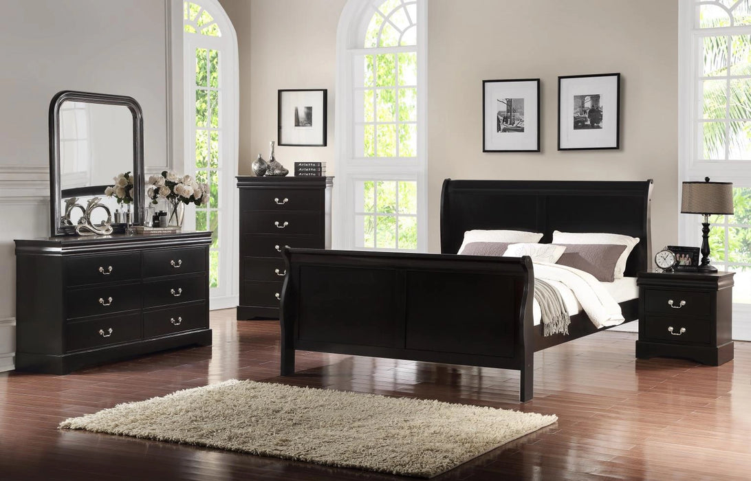Full Bed-Dresser-Mirror