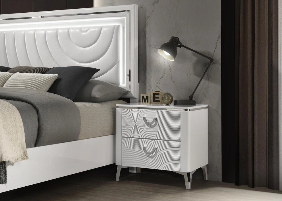 King Bed Frame - Dresser - Mirror - Chest - Nightstand